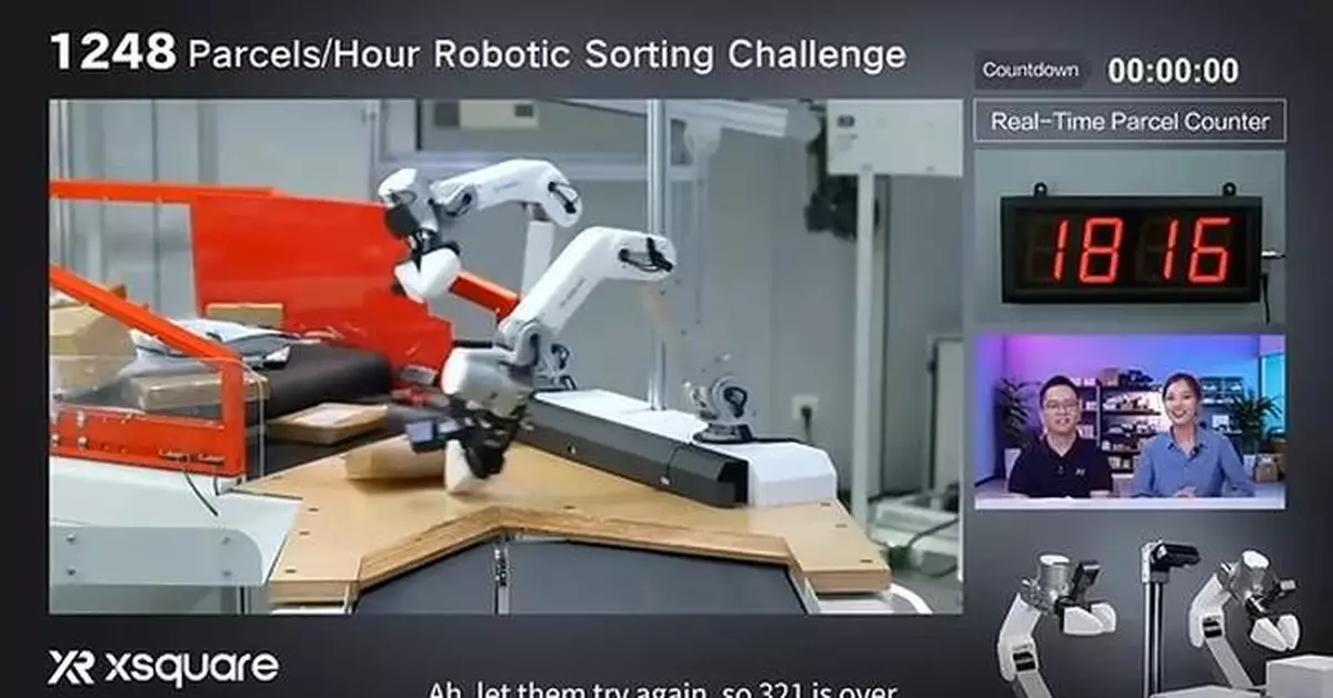 X Square Robot Demonstrates Embodied AI in Real-World Logistics Operations