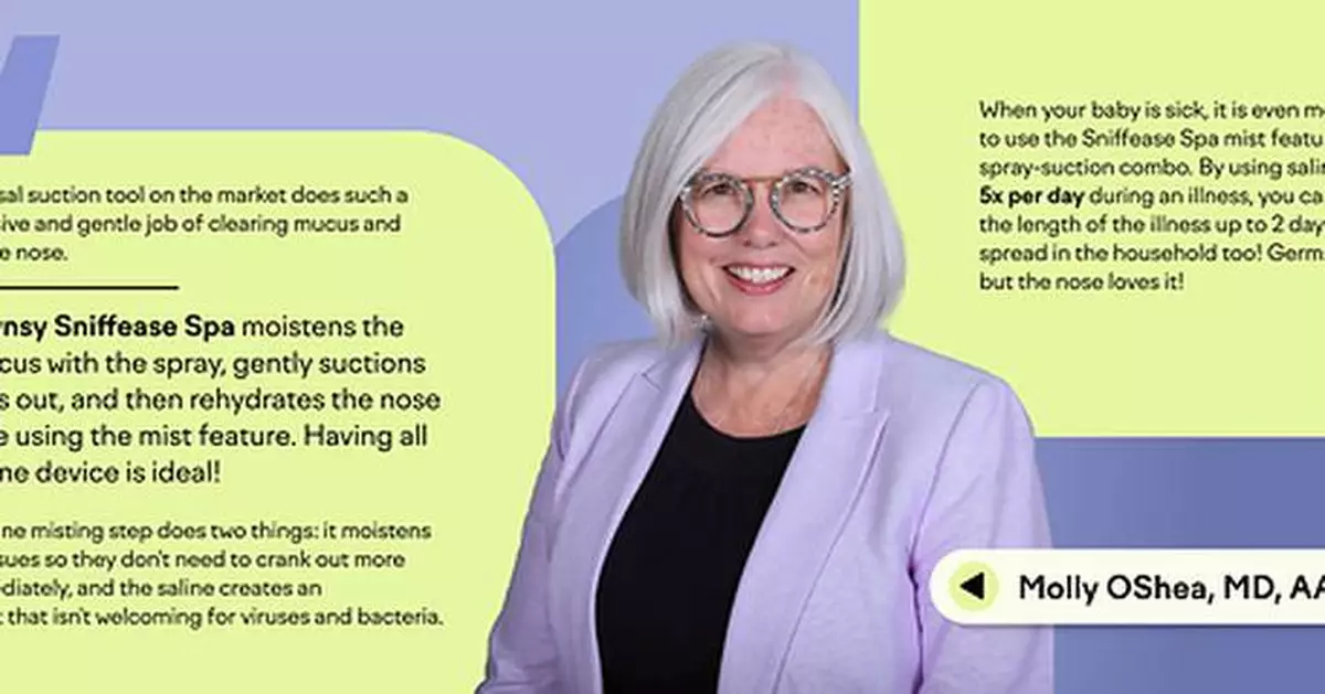GROWNSY Launches "Ask a Pediatrician: Baby Congestion" Educational Content with Dr. Molly O'Shea