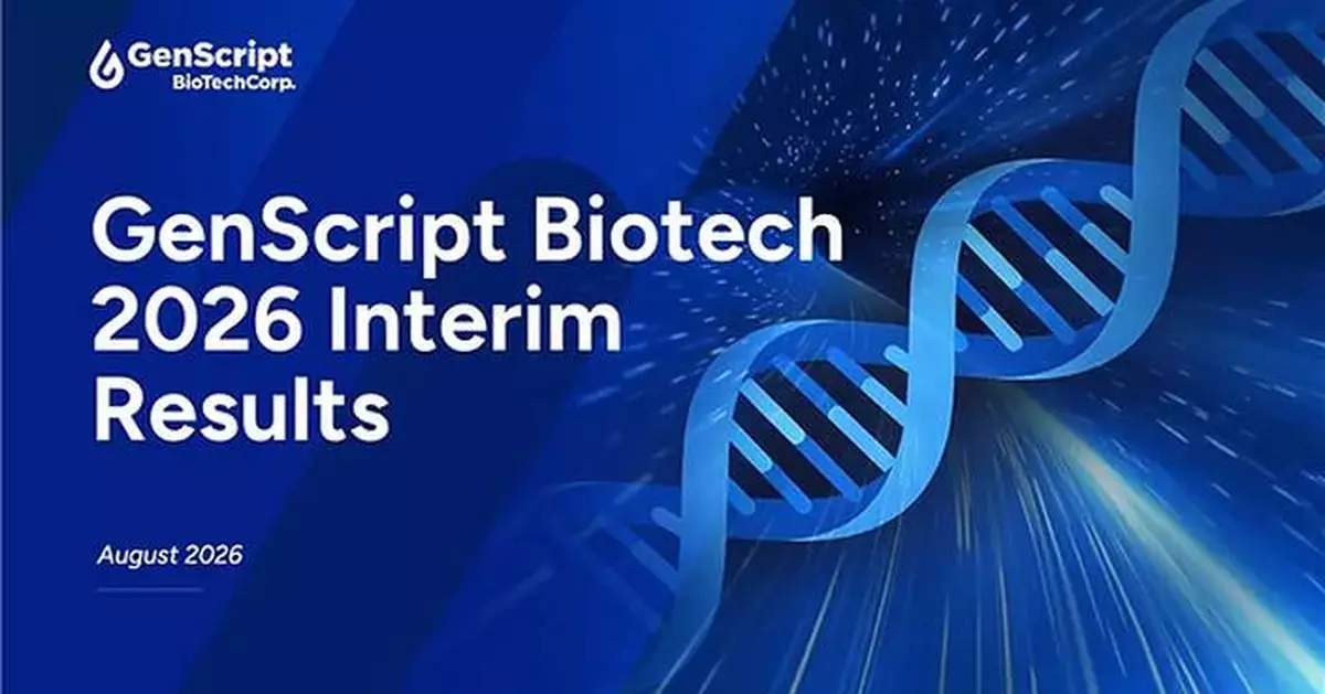 GenScript Reports 27.3% First-Half 2026 Revenue Growth as AI Drug Discovery Business Doubles