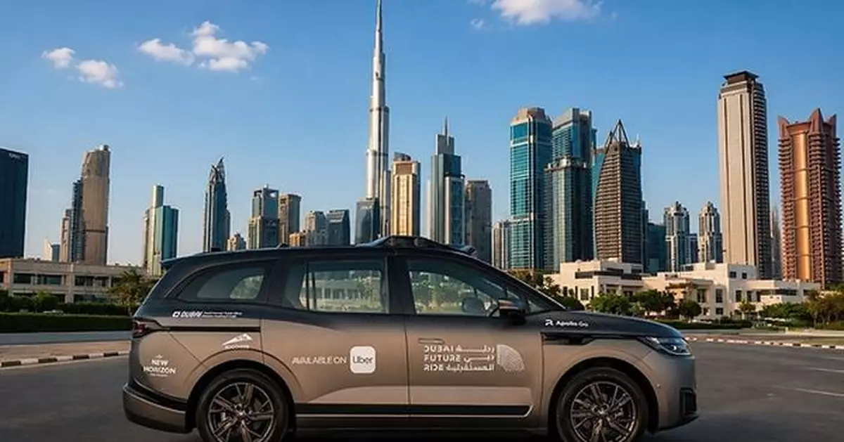 Baidu's Apollo Go Goes Live on Uber in Dubai, Offering a New Way for Users to Hail Fully Driverless Rides