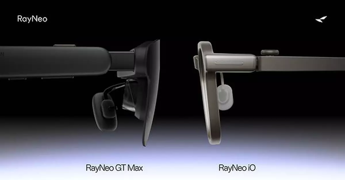 RayNeo Expands Consumer AR Lineup: Unveiling RayNeo iO Smart Glasses and Cinematic RayNeo GT Series