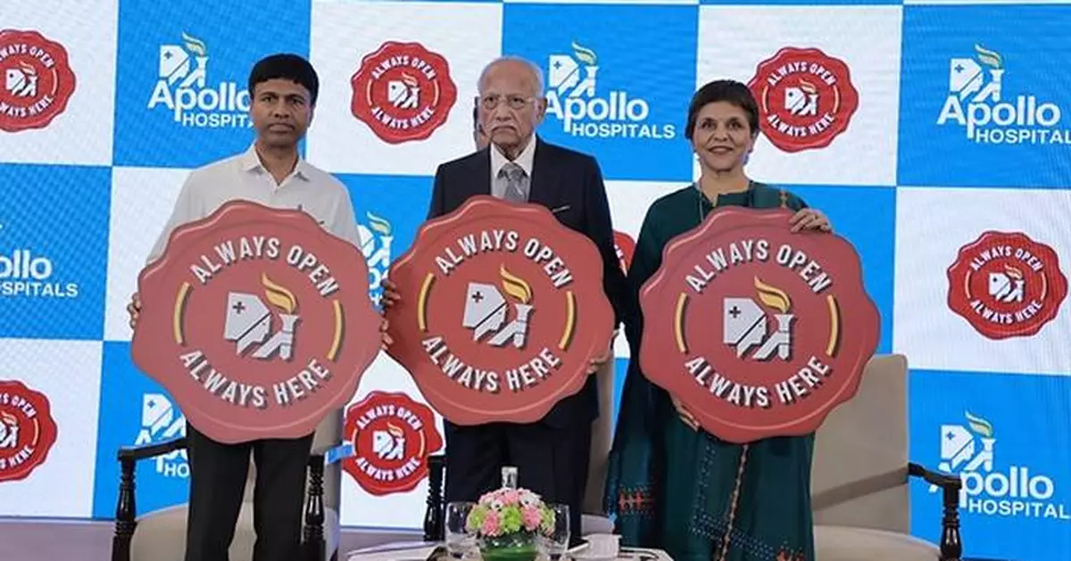 Apollo Hospitals launches 'Always Open, Always Here', a global first in healthcare from India