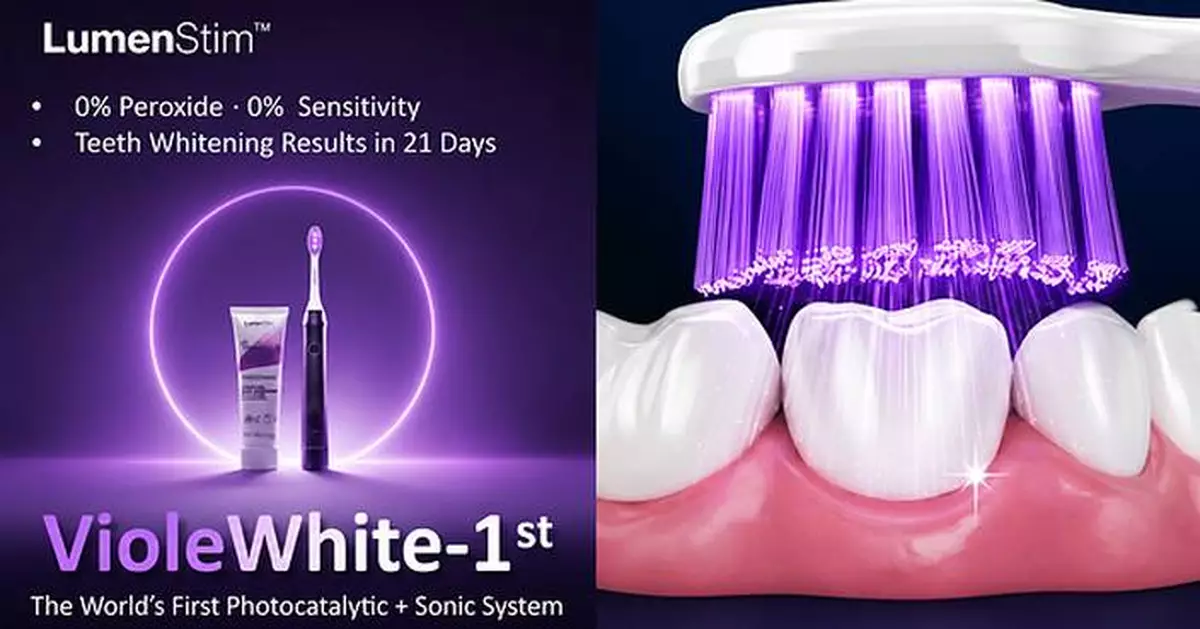 LumenStim Prepares to Launch Next-Generation Teeth Whitening System on Kickstarter