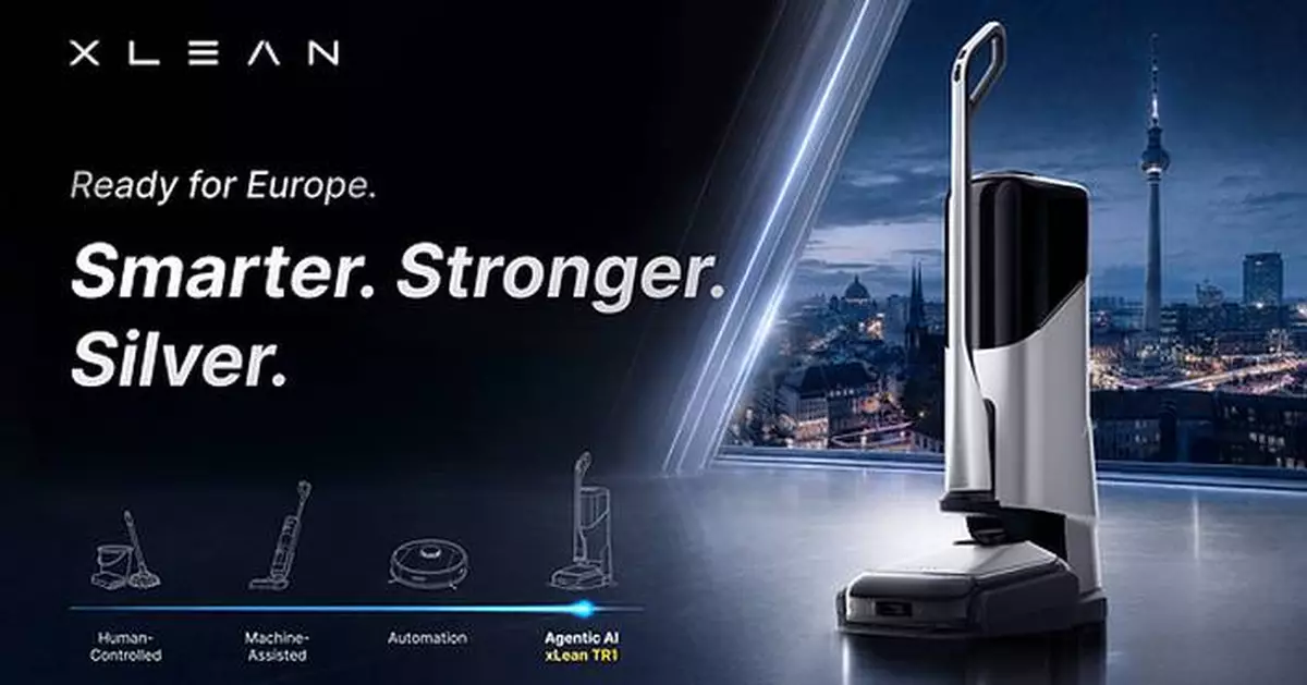 Following Its $2 Million Kickstarter Success, xLean Brings AI Agent-Powered Floor-Washing Robot to IFA 2026