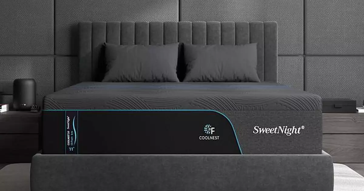 SweetNight Unveils CoolNest® Ultra Cooling Memory Foam Mattress for Hot Sleepers and Expands Its Cooling Sleep Portfolio