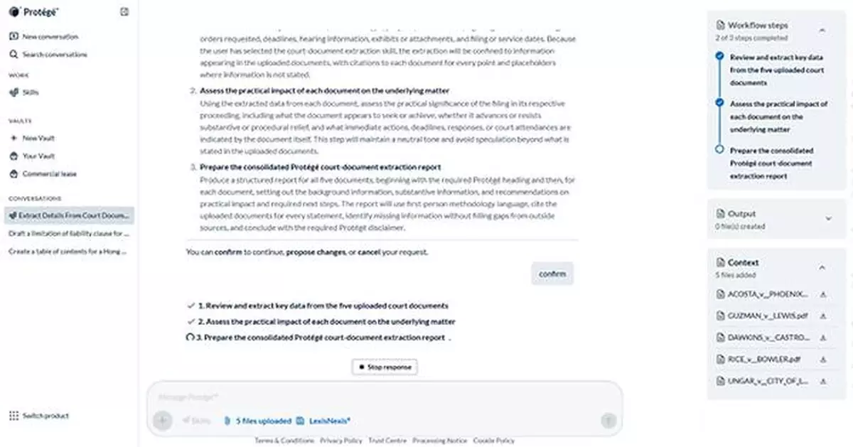 LexisNexis Launches Skills in Lexis+® with Protégé™ in Hong Kong, Advancing the Legal AI Solution Built on the Authority Legal Work Demands
