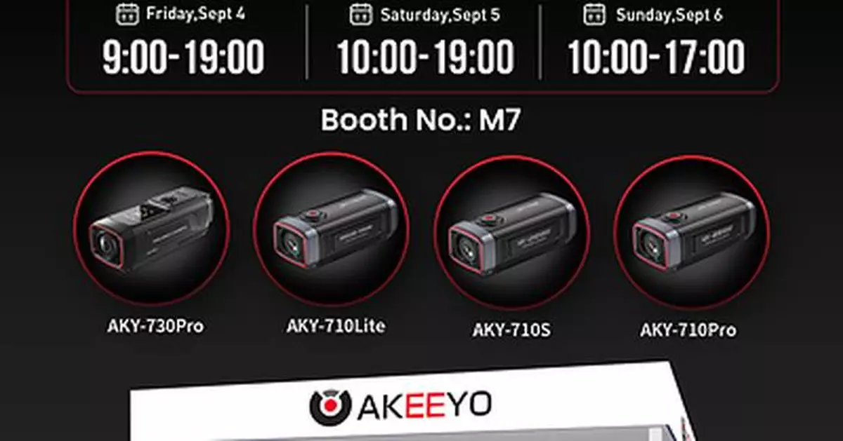 AKEEYO Unveils 2026 New Generation at IBF: 711Air, 750 Series and H2 Helmet Camera
