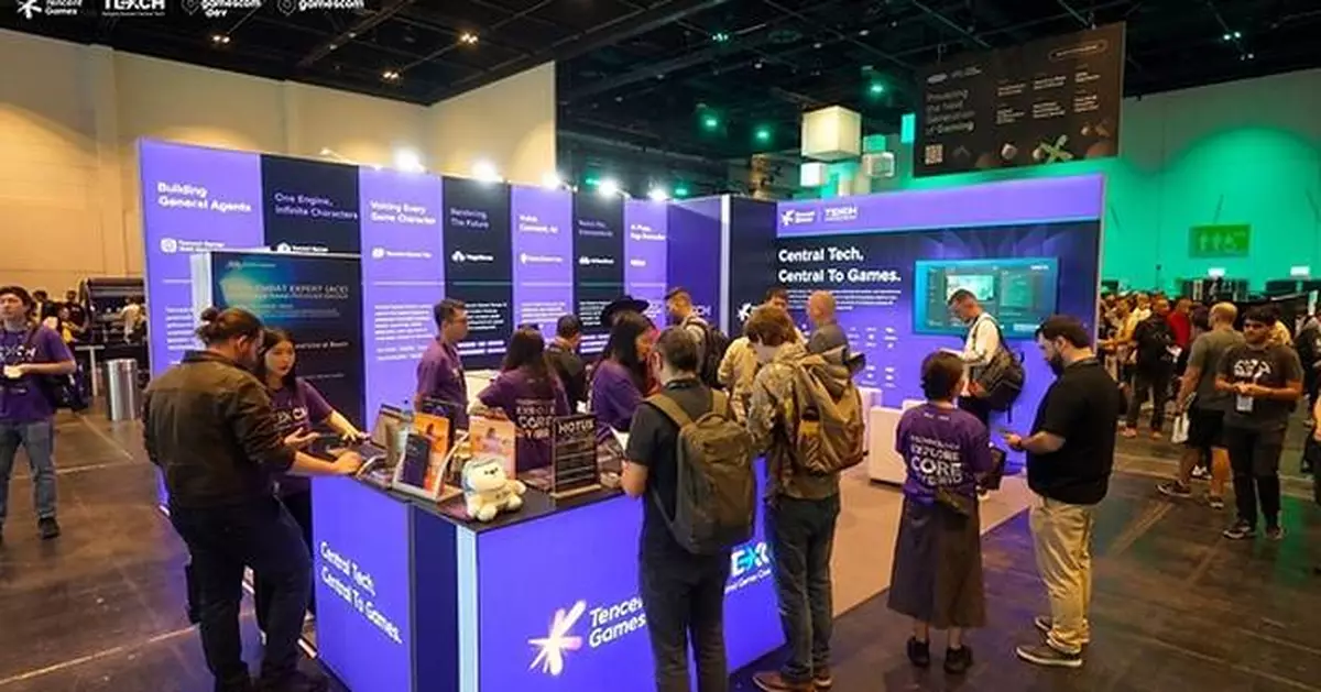 Tencent Games Central Tech Makes Its gamescom Debut, Accelerating Game Industry Innovation with Full-Pipeline Proprietary AI Technologies