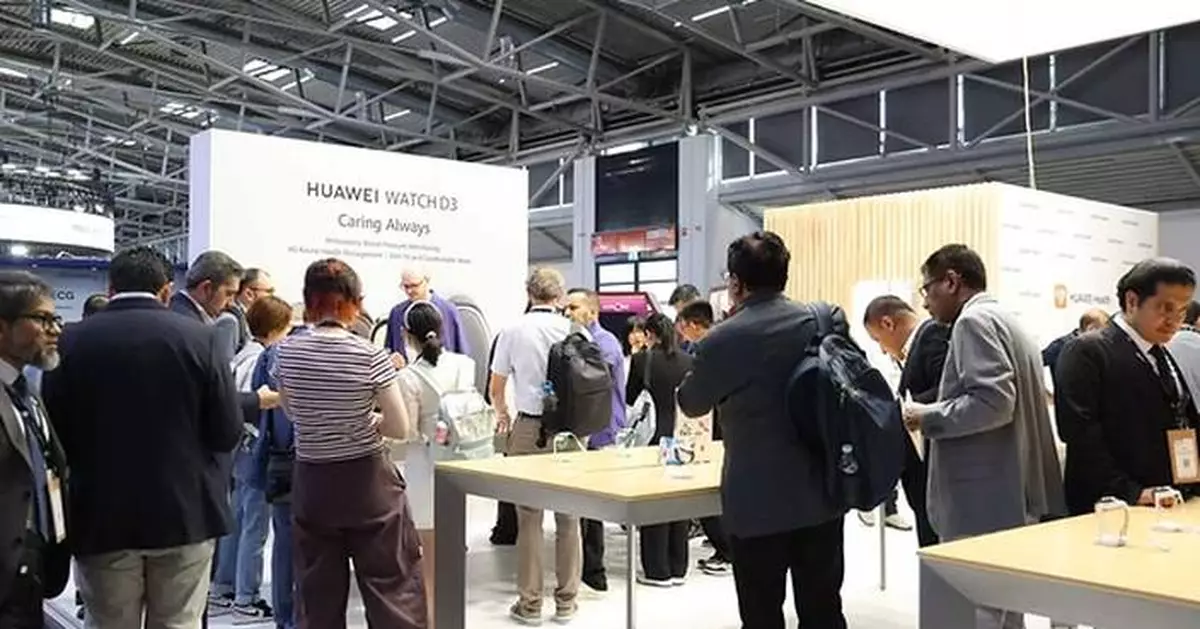 HUAWEI WATCH D3 Makes Early Debut at ESC Congress 2026: A New Era in Wrist-Based Blood Pressure Management