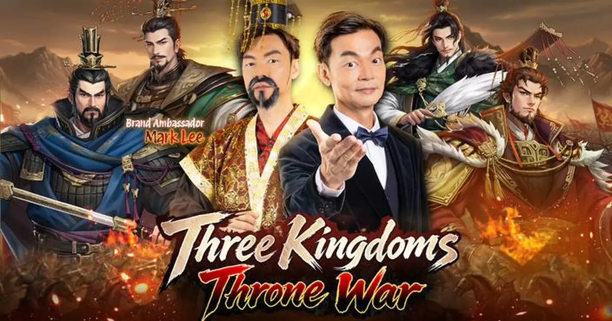 Three Kingdoms: Throne War Opens Pre-Registration Across Six Southeast Asian Markets  Featuring Mark Lee as the Witty Alliance Lord