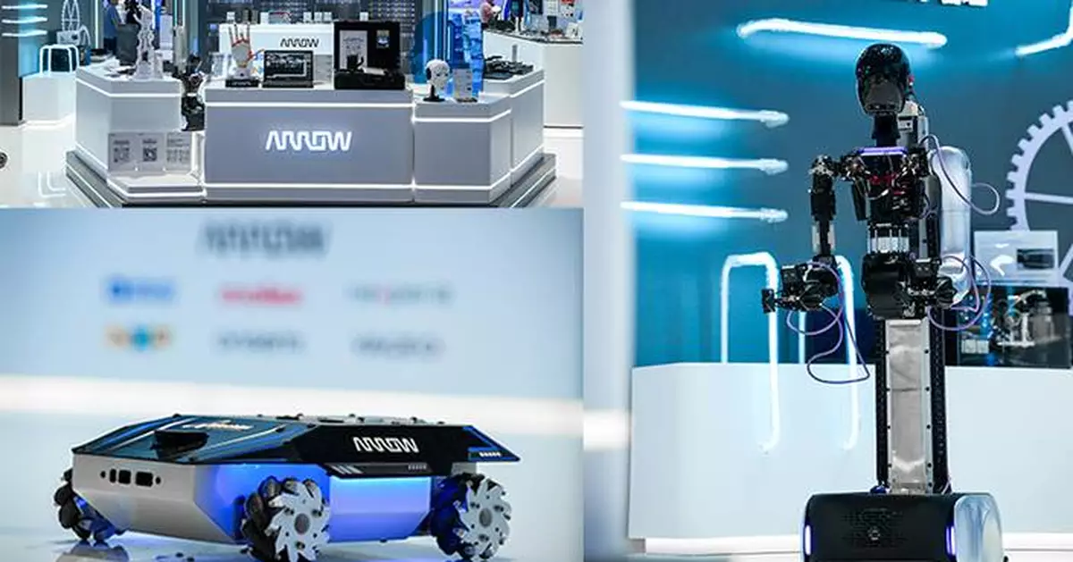 Arrow Electronics brings AI, electrification, and intelligent power solutions to PCIM Asia