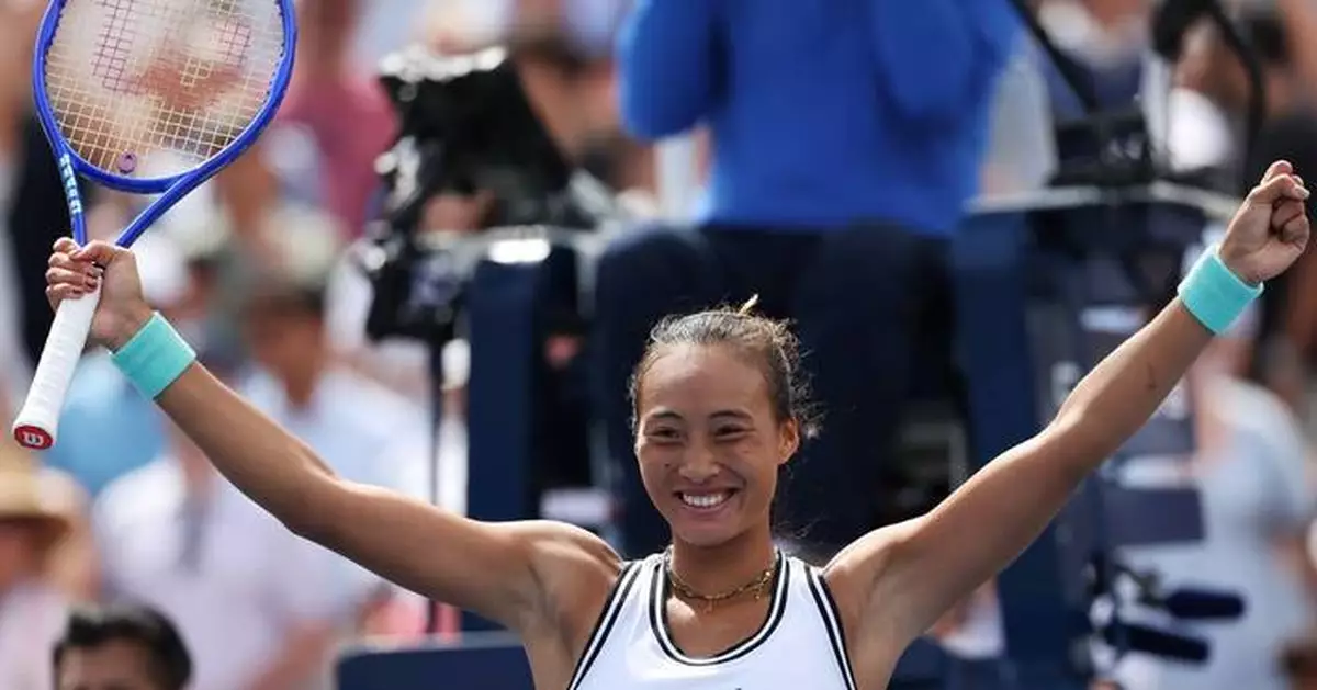 Zheng Qinwen stuns Madison Keys with a spectacular rally at the US Open and Anisimova also loses