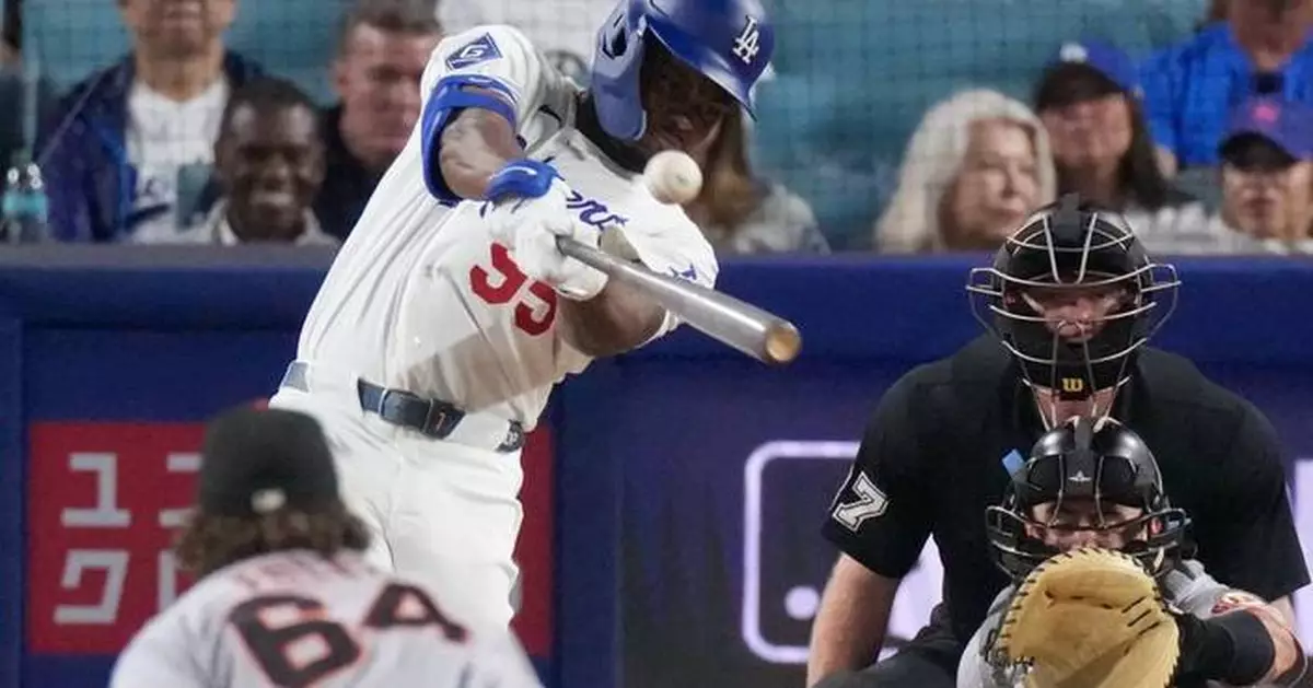 Josue De Paula’s 3 walk-up songs and a big double mark his memorable Dodger Stadium debut