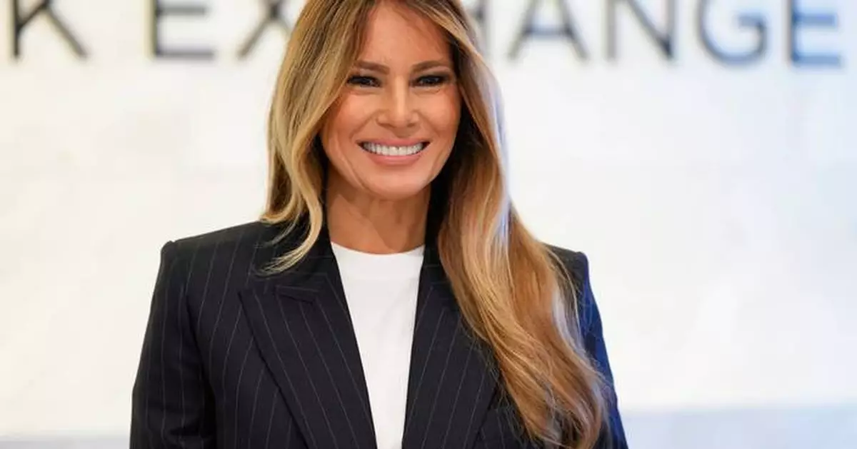 Melania Trump rings New York Stock Exchange opening bell to launch new women's initiative Imperia