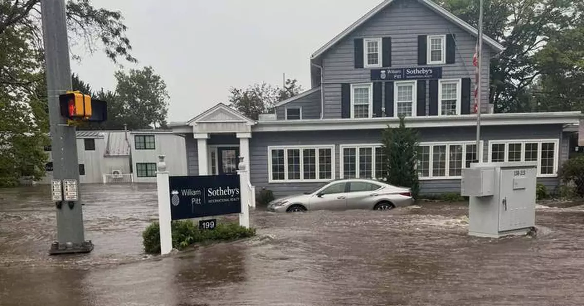 Drenching rains bring flash flooding across coastal Connecticut, New York and New Jersey