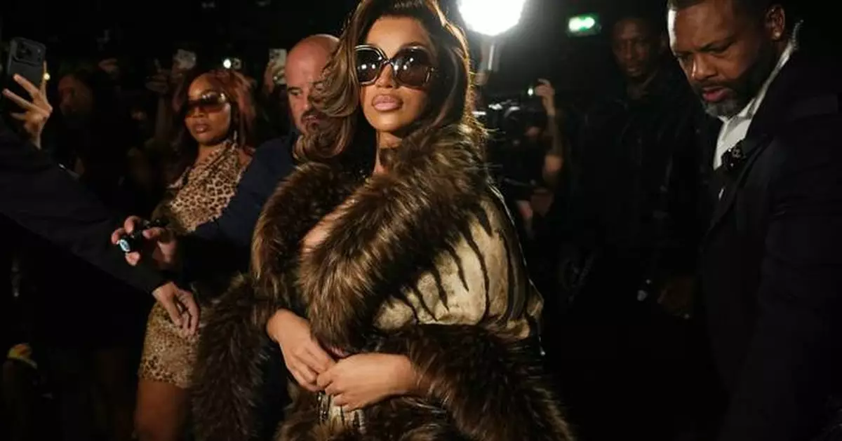 Cardi B brings star power as Roberto Cavalli goes wild at Milan Fashion Week