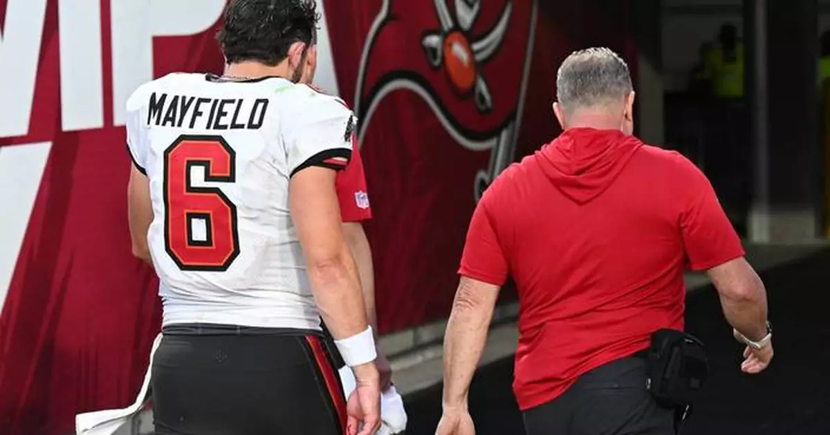 Winless Buccaneers have to turn things around without Baker Mayfield