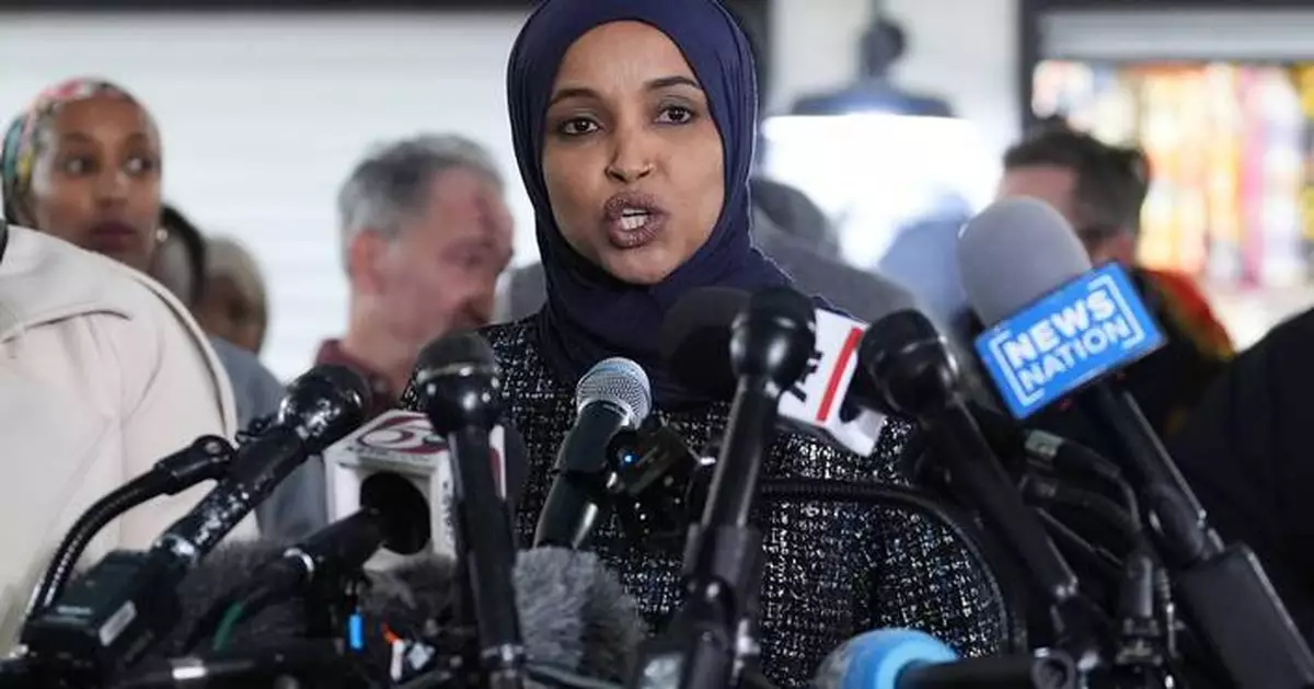 Man who sprayed vinegar at Rep. Ilhan Omar faces sentencing
