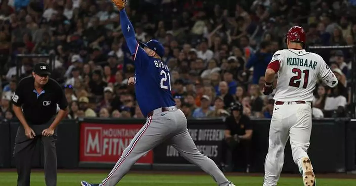 Seager homers, Rangers beat Diamondbacks 7-6 for first road series win in 2 months