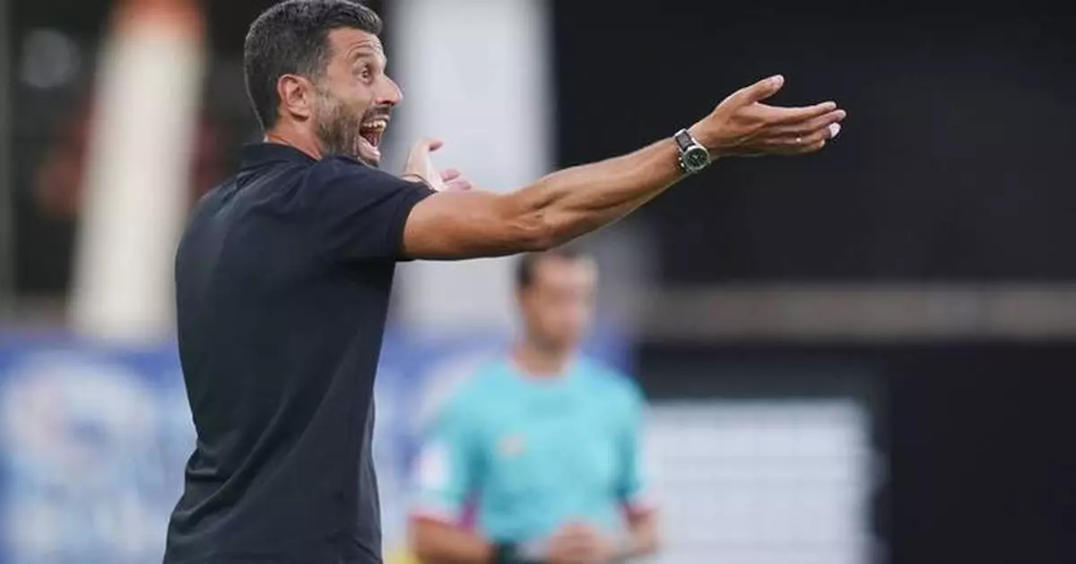 Fabio Grosso at Fiorentina becomes 1st coach fired this season in Europe's 5 biggest leagues
