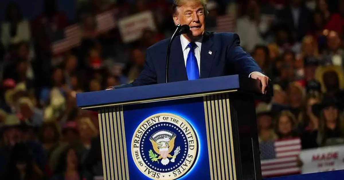 The Latest: Trump makes dubious pledge to give every US adult $5,000 if GOP wins midterm elections