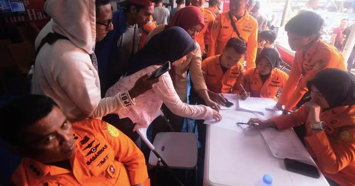 Search underway for about 130 people after Indonesian ferry overturns