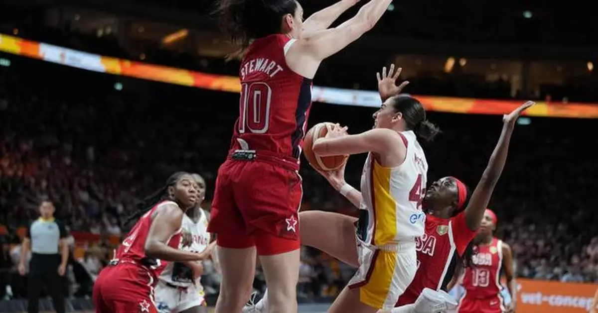 U.S. women top Spain  76-66 to reach the FIBA World Cup final against France