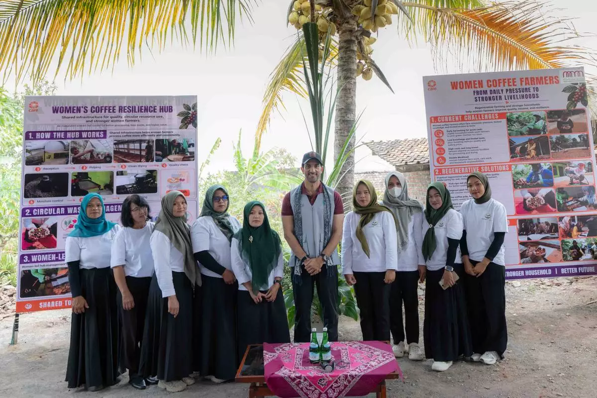 Sultan bin Ahmed announces establishment of Jawaher Al Qasimi Humanitarian Innovation Centre in Indonesia with $1.6m funding (Photo: AETOSWire)