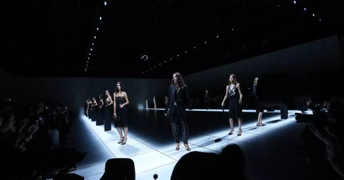 Armani's business and creative evolution on show in Milan a year after founder's death