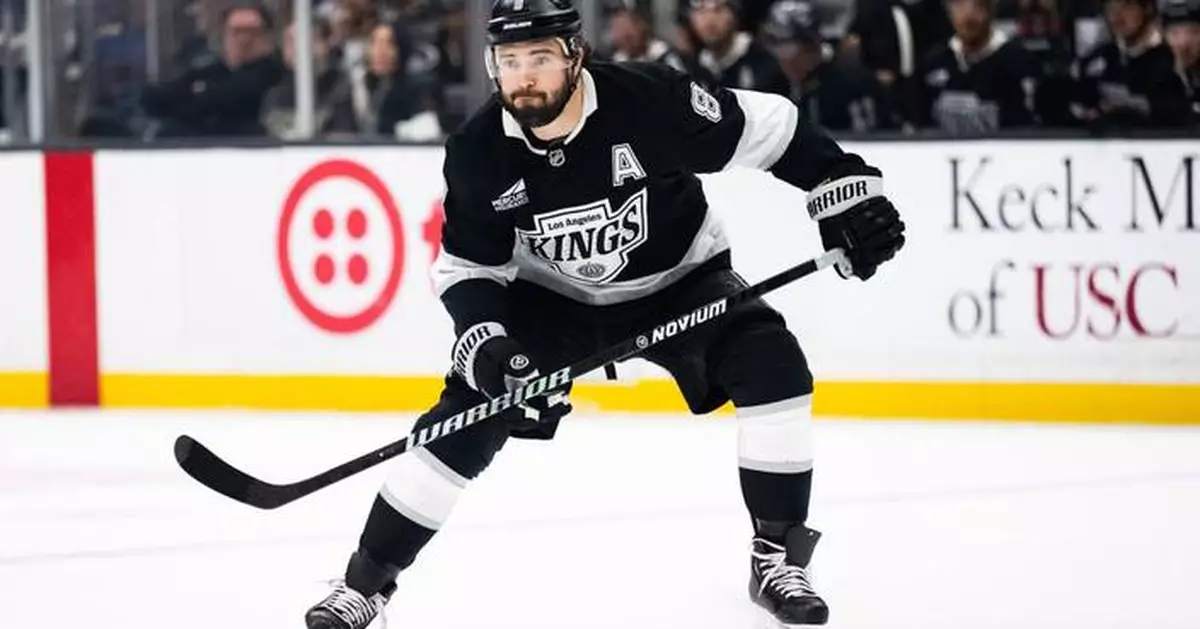 Drew Doughty named captain of the Kings, succeeding Anze Kopitar