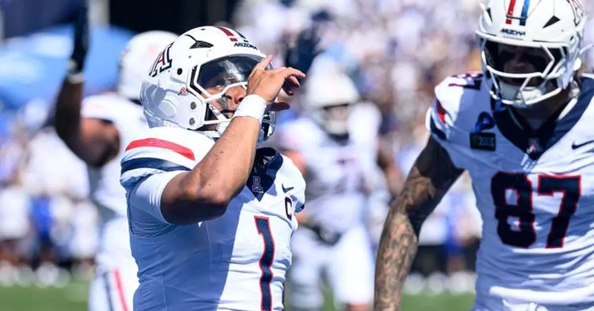 Noah Fifita breaks Arizona's all-time passing mark, Wildcats roll over Northern Illinois 42-17