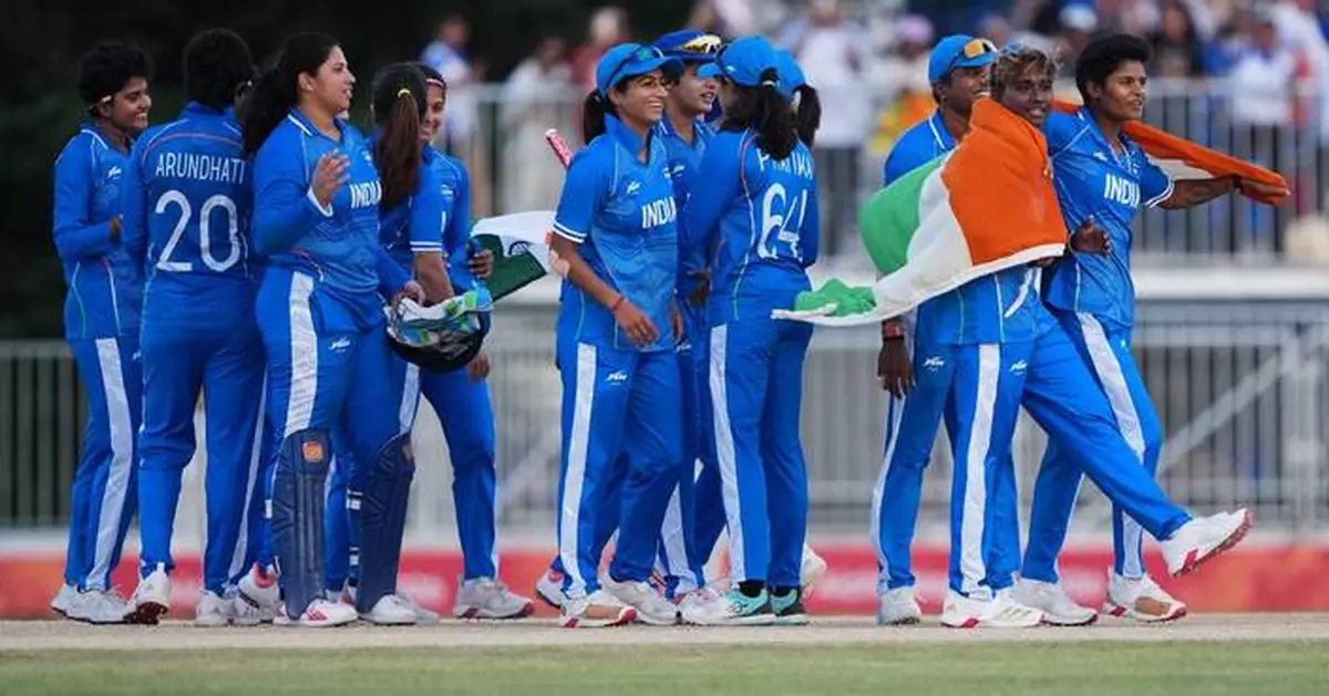 India routs Sri Lanka to win women's T20 cricket gold medal at Asian Games