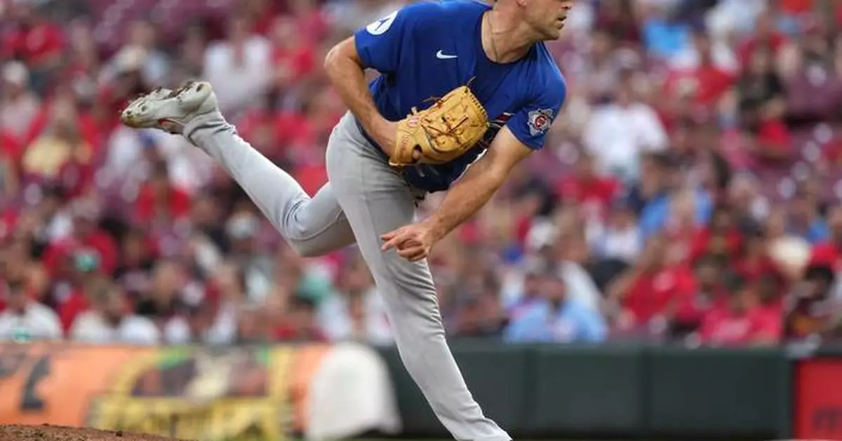 Boyd ends 6-start winless streak, Cubs beat Reds 5-2 to close on playoff berth