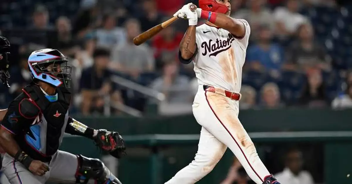 Daylen Lile continues hot streak with 2 homers as Nationals beat Marlins 6-3