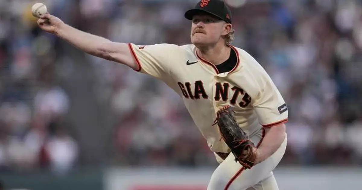 Giants shut down ace Logan Webb for the season with a blister on his finger
