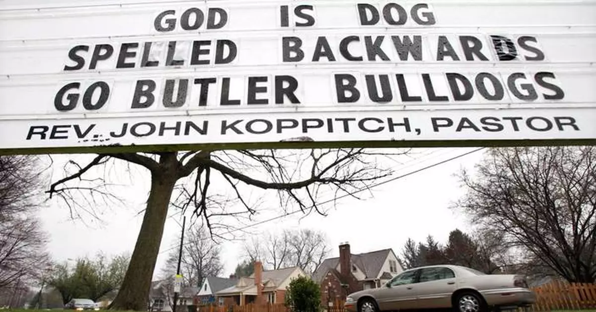 Giggle for God: America’s witty church signs aim to inspire, attract drivers and passersby