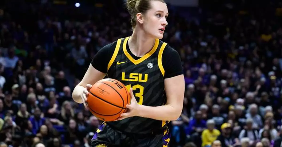 Ukrainian center Koval says she left LSU because team brought in Russian player