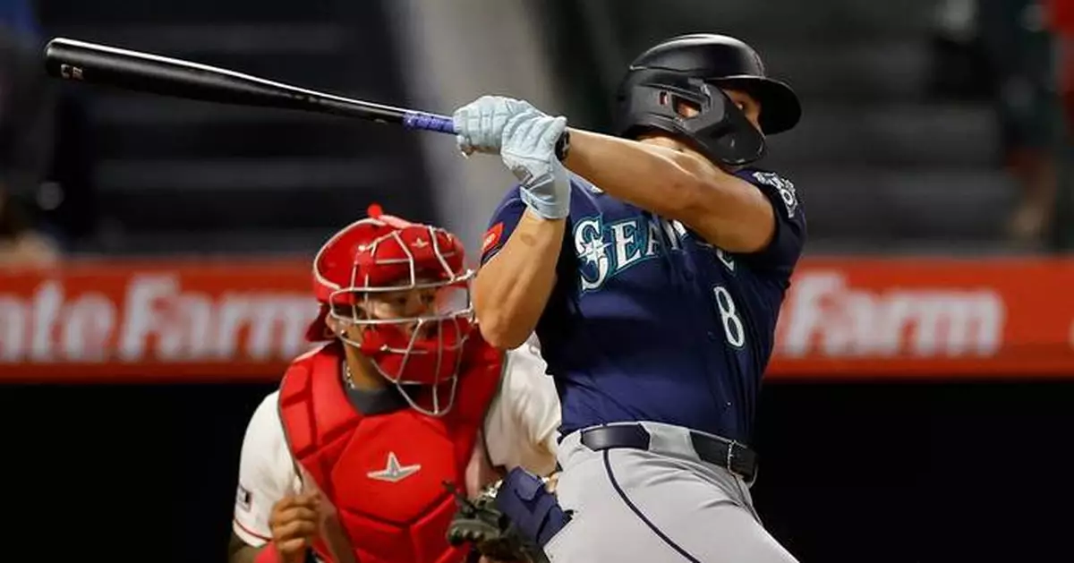 Raleigh and Naylor carry the Mariners past the 
Angels, 7-2