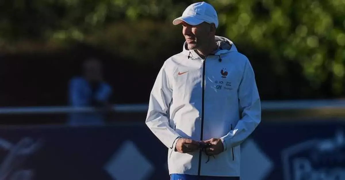 Zinedine Zidane brings 'aura' to his first France game as coach, against Turkey in Nations League