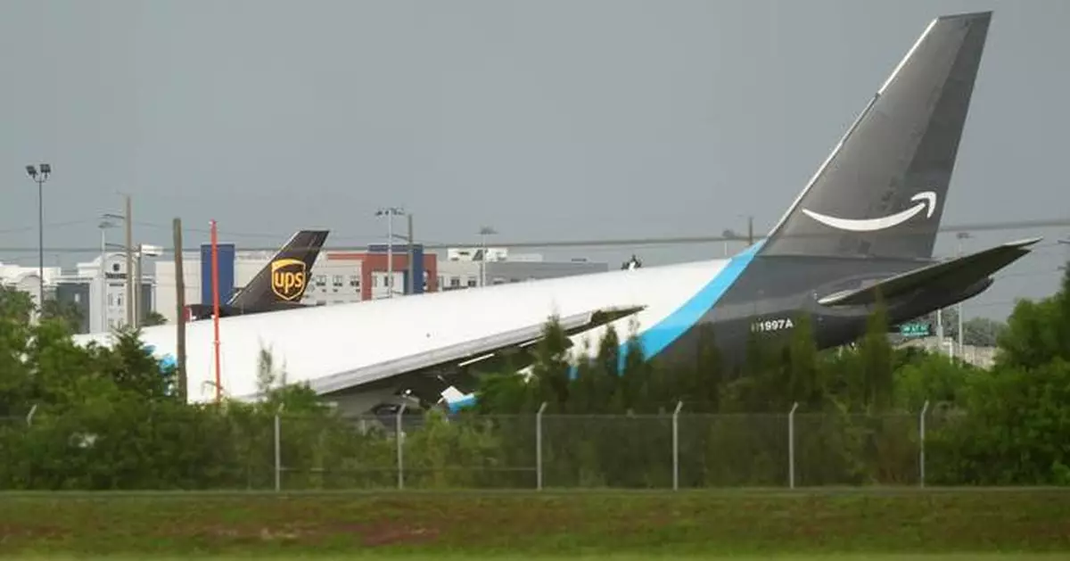 At least 5 dead after Amazon cargo plane barreled off runway at Miami airport