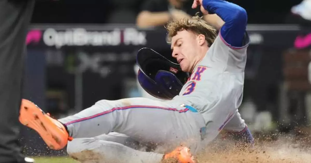 Rookie A.J. Ewing's 3 hits, 3 RBI lifts Mets to 9-4 win over Marlins