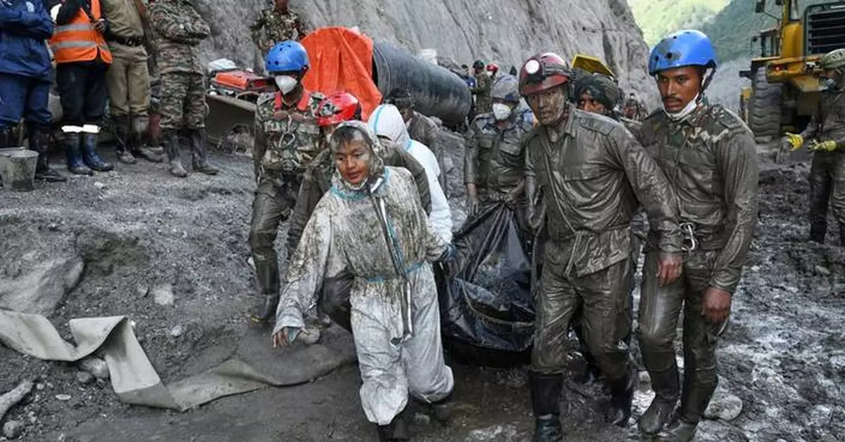 Rescuers dig 4 bodies from a Nepal hydropower tunnel as families demand answers