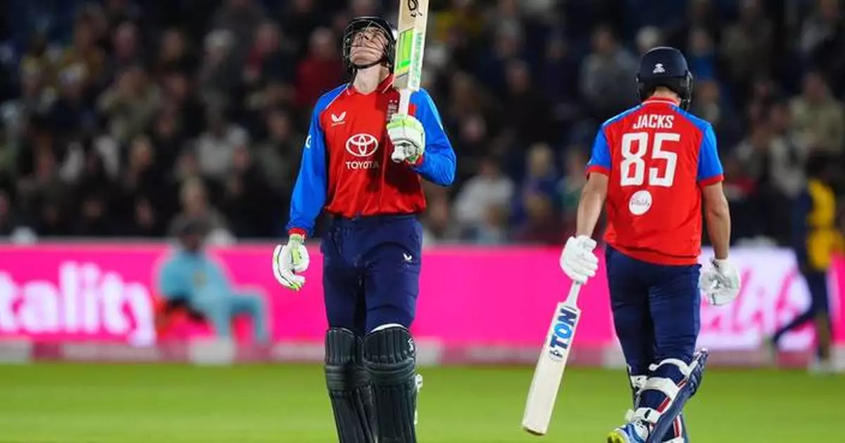 England routs Sri Lanka by 6 wickets to seal T20 series victory