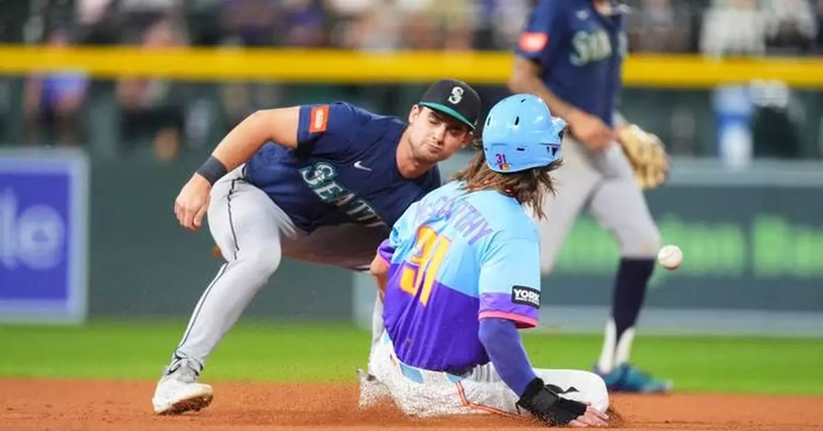 Montes hits leadoff homer in the 9th to lift the Mariners over the Rockies, 5-4