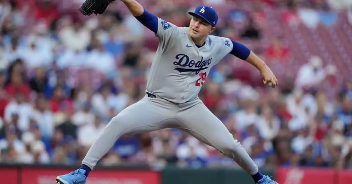 Dodgers clinch 14th straight playoff berth behind Skubal's 7 scoreless innings in 4-1 win over Reds