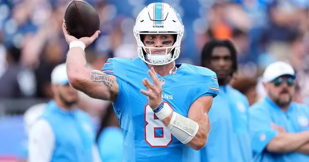 Jets sign former Titans QB Will Levis to practice squad and release Bailey Zappe, AP source says