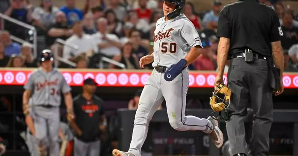 Torkelson homers to start 5-run 12th, Tigers top Twins 11-6