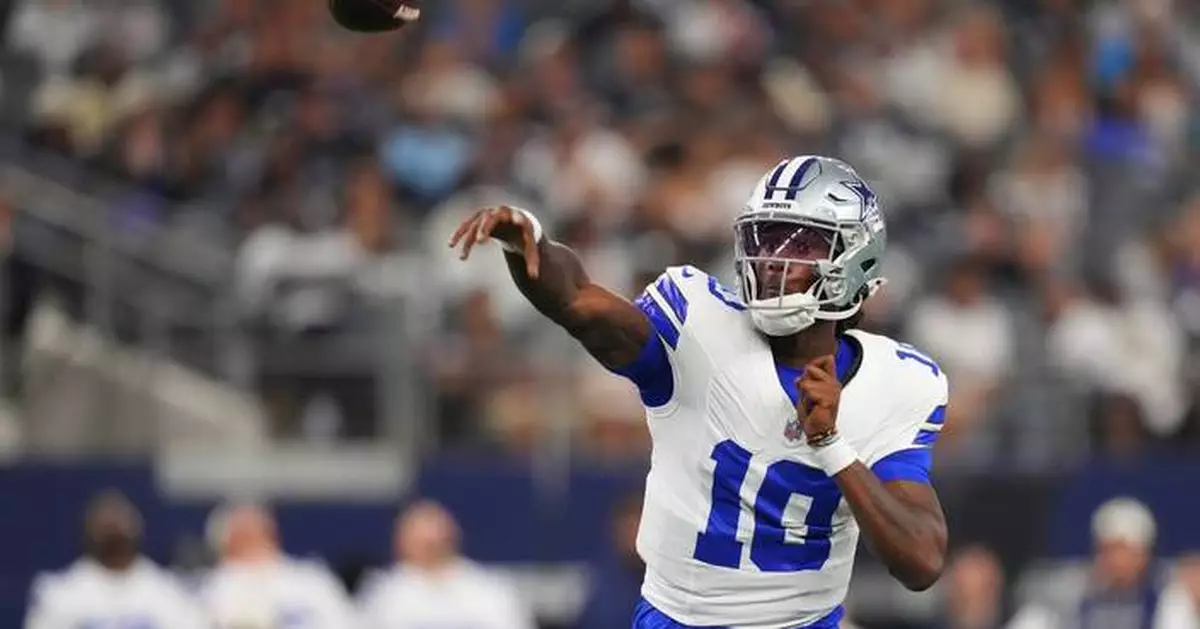 Joe Milton rejoins Cowboys on practice squad after losing backup QB job to Sam Howell