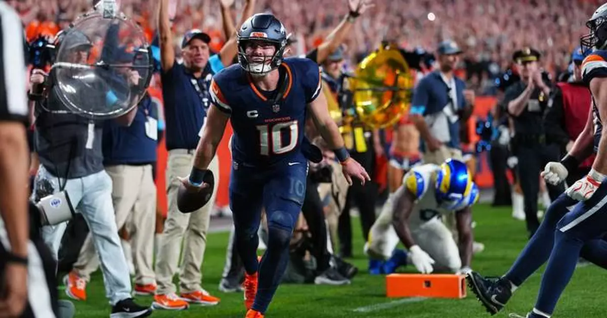 Bo Nix and Talanoa Hufanga lead the Broncos past the Rams 30-26 in a Sunday night thriller