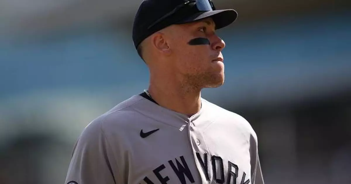 Yankees slugger Aaron Judge to miss most or all of rest of regular season with a right calf strain